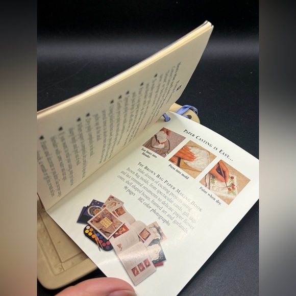 1996 Brown Bag Cookie & Craft Mold Hill Design Teapot Pattern Mold with Tags NWT - Picture 12 of 14